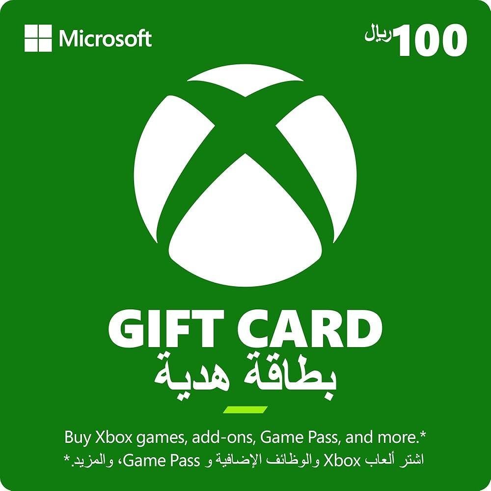 بطاقة رقمية xbox