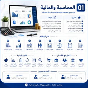 برنامج ERP المحاسبة والمالية